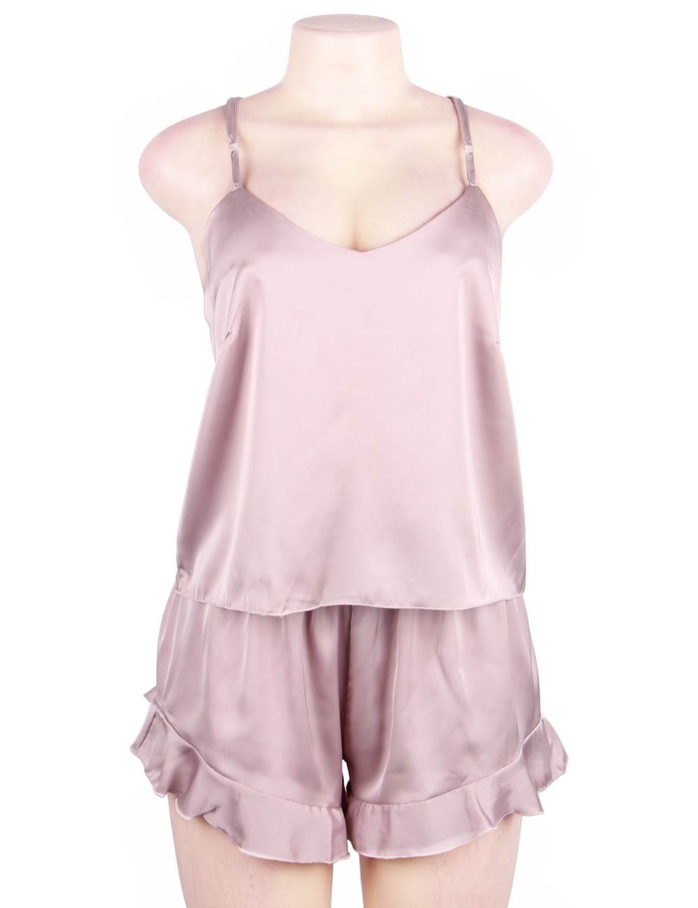 Satin Cami and Shorts Pajama Set + Sweet Dreams